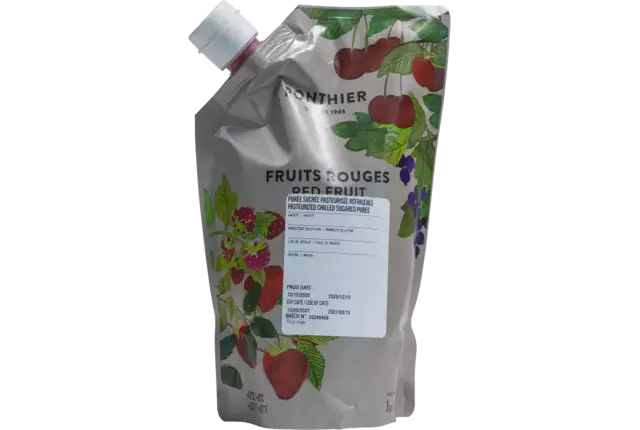 Fruitpuree rood fruit 1kg stuk